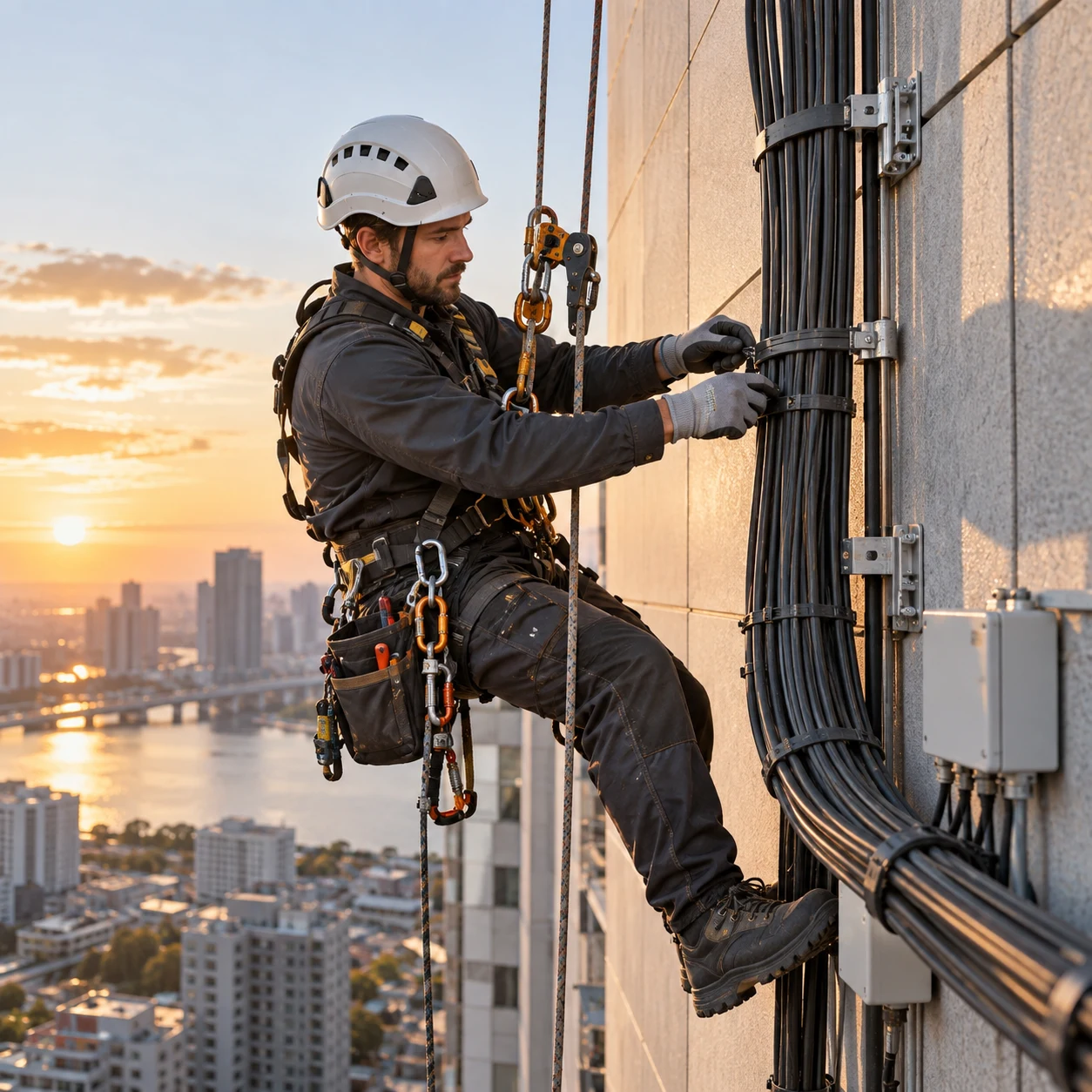 Ordenamiento y retiro de cables